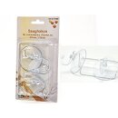 Saughaken Saugnapf Klebehaken Wandhaken Set 3 Stück...