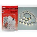 LED Lichtstreifen 1m warmweiß batteriebetrieben...