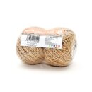 Jute Paketschnur Bindfaden Bastelschnur 2er Set 40m Braun...