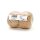Jute Paketschnur Bindfaden Bastelschnur 2er Set 40m Braun Natur Kordel