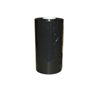 Maschinenstretchfolie 50 cm x 1400 lfm, 25µ, schwarz, 16 Kg, Preis pro Rolle