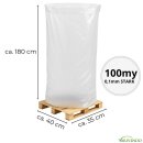 320 Liter Styropor-Entsorgungssack 40 x 35 x 180 cm Extrem Reißfest mit 0,1mm Stärke