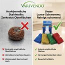 8x Lurex-Schwamm, farblich sortiert, Metallic , 4 x 10 g #1