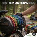 Spanngummi Expander Gepäckspanner 48 Stück Befestigungsgummi Set