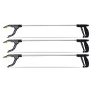 3er-Pack Greifzangen 76 cm – Greifarm Greifer...