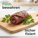 50 Rouladennadeln Edelstahl 9 cm Fleischnadeln...