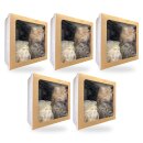 5er-Pack Duschschwamm-Set je 4 Stück mehrfarbig...