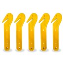 Vlies- und Folienschneider 5er-Pack, gelb, robuster...