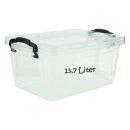 Aufbewahrungsbox Vorratsbehälter Plastikbox Frischhaltedosen Transparent Kiste Deckel Kunststoffbox Stapelbar Organizer Kunststoffbehälter