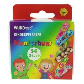 Kinderpflaster Pflaster Wundpflaster Pflaster-Strips Pflasterstrips Universal Pflaster Heftpflaster Wundverschluss Fingerpflaster Pflaster Wundverband Kinderwundverband