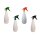 Zerstäuber pumpflasche modernes design aluminium blumenflasche sprühflasche pflanzen transparent mehrfarbin rot gelb grün schwarz