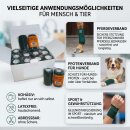 12x Haftbandage Kohäsiv Verband Fixierbinde Stützverband Dunkelgrün 10cm x 4,5m