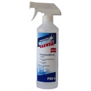 Pro6 Pro 6 Fleckenentferner allzweckteiniger clean and clever Proffessional Textil Spot an stain Remover Detachant vlekverwijderaar