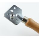Glasschaber Glashobel Fensterreiniger Klingenreiniger Holzgriff 1 Stück Braun
