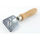 Stammartikel Glasschaber Glashobel m. Holzgriff und eingelegter Klinge