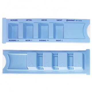 Pillenbox Medikamentenbox Medikamenten-Dosierer Medikamentendosierer Pillendose pill box Pillenturm Tablettenbox Tablettendosierer  Pillenkasten