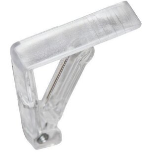 stabile Tischtuchklammer Kunststoff transparent, 1,39 €