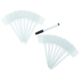 Pflanzschilder Beschriftungsschilder Pflanzen Stecker Kräuter Blumen Steckschilder Marker Set Kräuterschilder Blumenschilder Gartenschilder Anzucht Beetschilder Anzuchtschilder