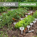 Pflanzenschilder Gartenstecker Beetstecker Kräuterschilder Pflanzenetiketten