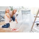 HDPE Abdeckfolie Malerfolie Staubschutzfolie Baufolie Transparent 2000mm x