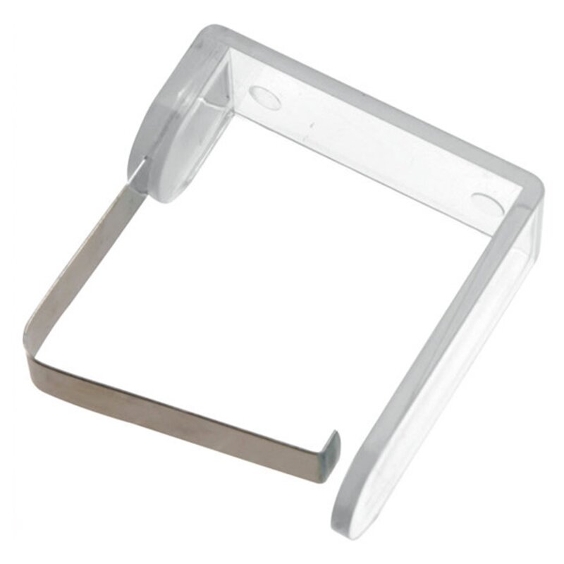 Tischtuchklammern Tischdeckenhalter Klammern transparent Metall 4er S, 1,99 €