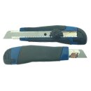 Stammartikel Profi Cuttermesser 18mm blau Feststellrad